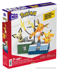 Pokémon MEGA Construction Set Pikachu Evolution Set 0194735107896