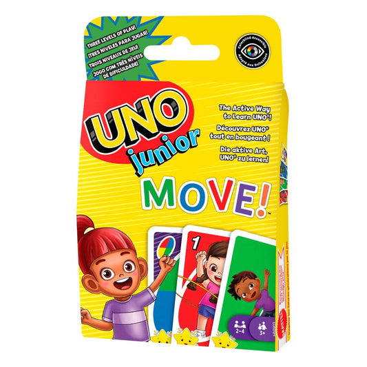 UNO Junior Move! Card Game 0194735145607