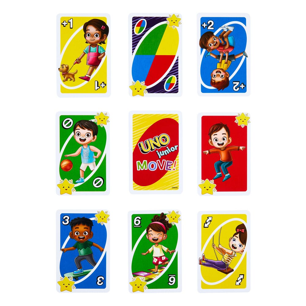 UNO Junior Move! Card Game 0194735145607