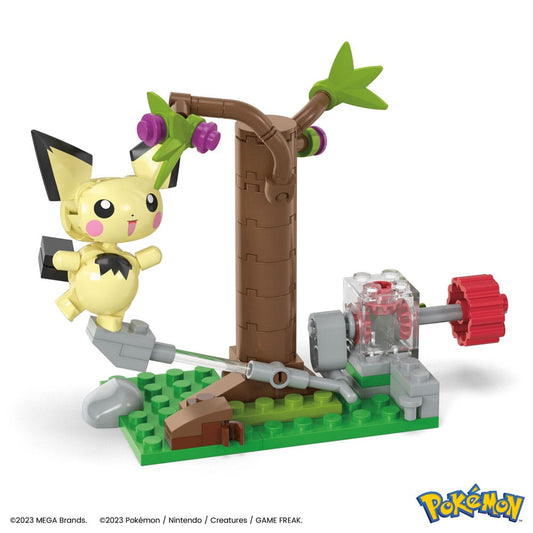 Pokémon Mega Construx Construction Set Pichu's Forest Forage 0194735154678