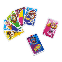 PAW Patrol: The Mighty Movie Card Game UNO Junior 0194735170807