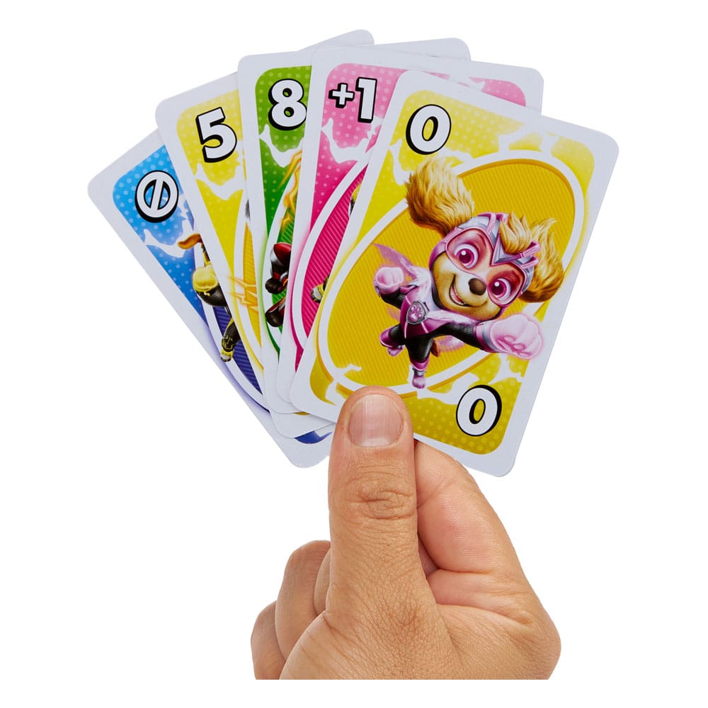 PAW Patrol: The Mighty Movie Card Game UNO Junior 0194735170807