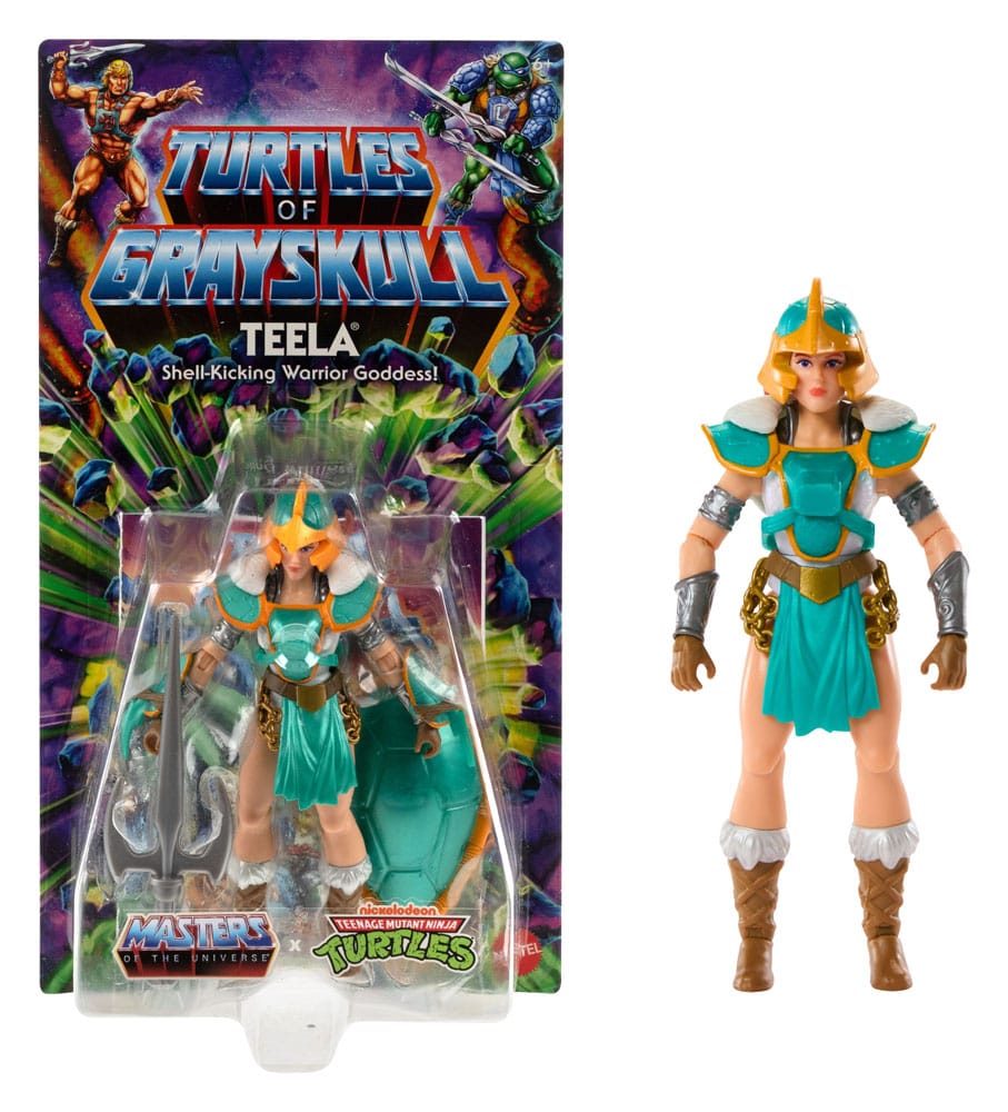 MOTU x TMNT: Turtles of Grayskull Action Figure Teela 14 cm 0194735190065