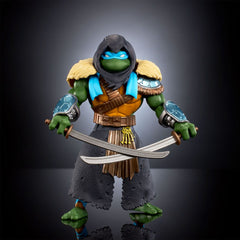 MOTU x TMNT: Turtles of Grayskull Action Figure Stealth Armor Leonardo 14 cm 0194735190324