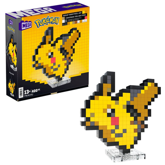 Pokémon MEGA Construction Set Pikachu Pixel Art 0194735190775