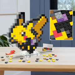 Pokémon MEGA Construction Set Pikachu Pixel Art 0194735190775