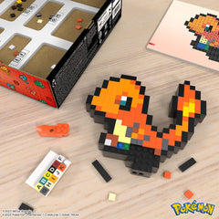 Pokémon MEGA Construction Set Charmander Pixel Art 0194735190799