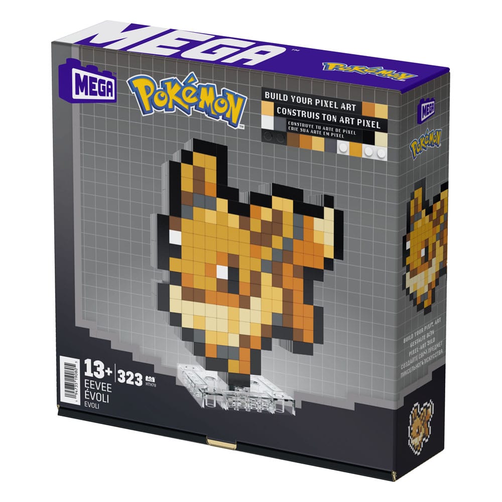 Pokémon MEGA Construction Set Eevee Pixel Art 0194735190805