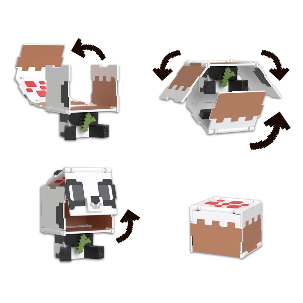 Minecraft Flippin Action Figure Panda & Cake 0194735193288