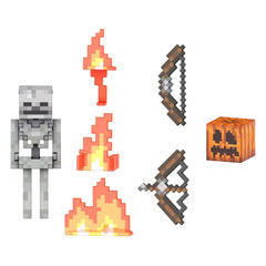 Minecraft Diamond Level Action Figure Skeleton 14 cm 0194735193882