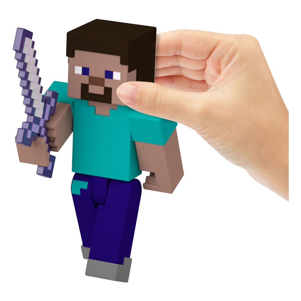 Minecraft Action Figure Steve 8 cm 0194735194346