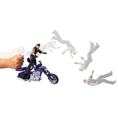 WWE Wrekkin' Vehicle Big Evil Slamcycle with Undertaker Action Figure 15 cm 0194735196838