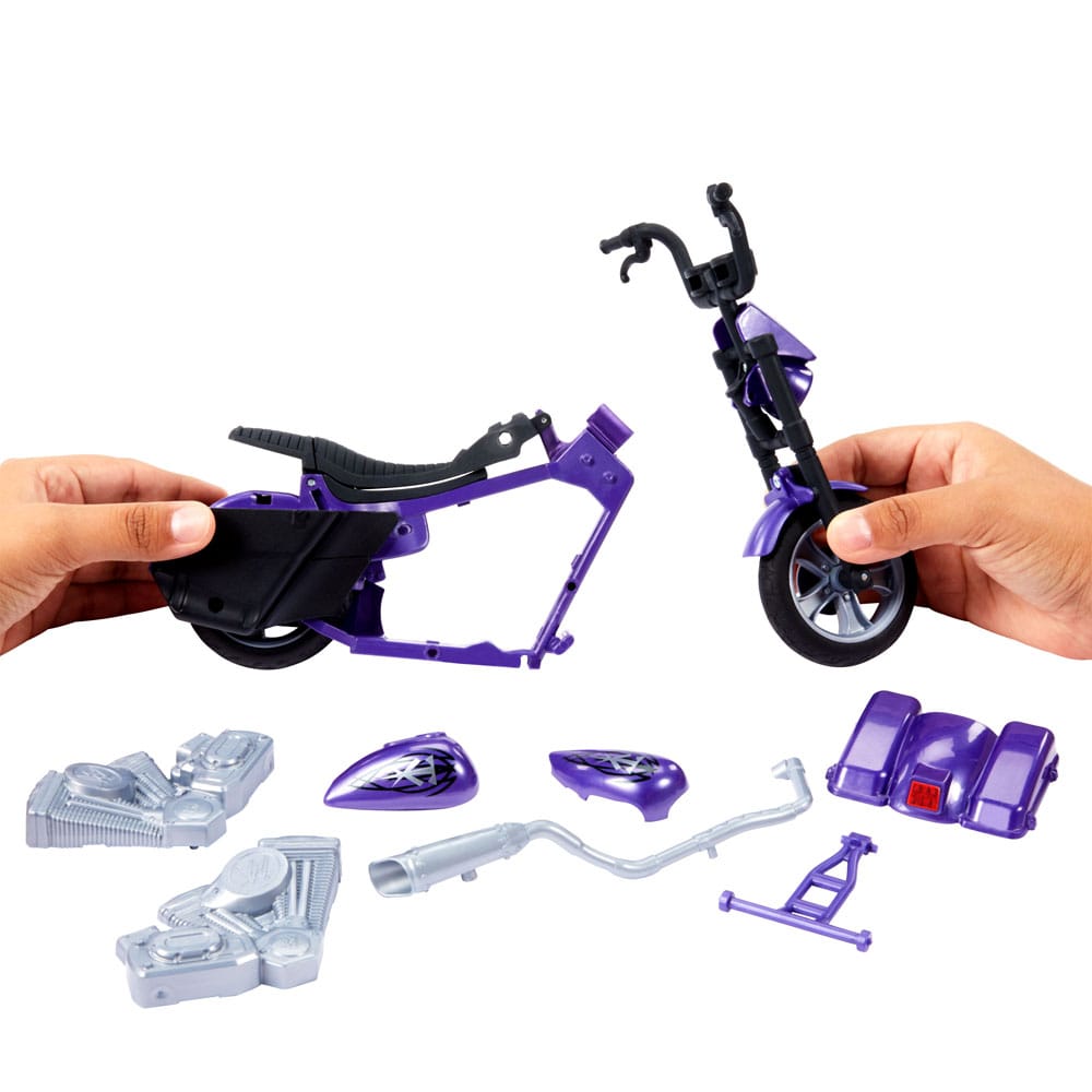 WWE Wrekkin' Vehicle Big Evil Slamcycle with Undertaker Action Figure 15 cm 0194735196838