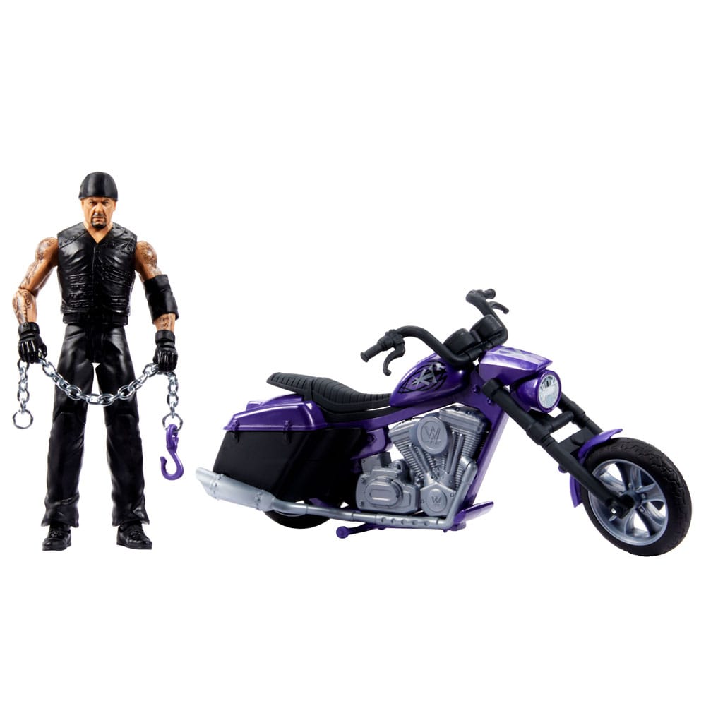 WWE Wrekkin' Vehicle Big Evil Slamcycle with Undertaker Action Figure 15 cm 0194735196838