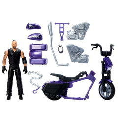 WWE Wrekkin' Vehicle Big Evil Slamcycle with Undertaker Action Figure 15 cm 0194735196838