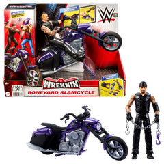 WWE Wrekkin' Vehicle Big Evil Slamcycle with Undertaker Action Figure 15 cm 0194735196838