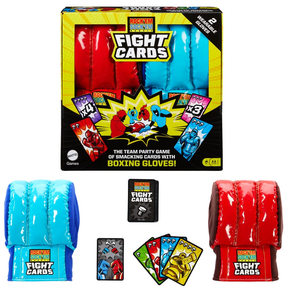 Rock'Em Sock'Em Robots Card Game 0194735198832