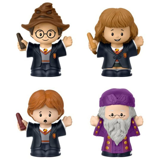 Harry Potter Fisher-Price Little People Collector Mini Figures 4-Pack Philosopher's Stone 6 cm 0194735203697