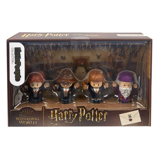 Harry Potter Fisher-Price Little People Collector Mini Figures 4-Pack Philosopher's Stone 6 cm 0194735203697