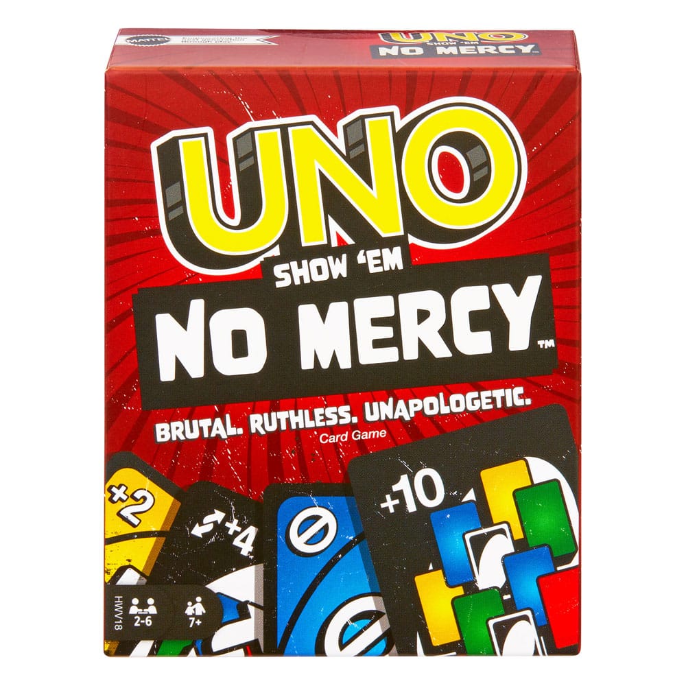 UNO Card Game No Mercy 0194735220809