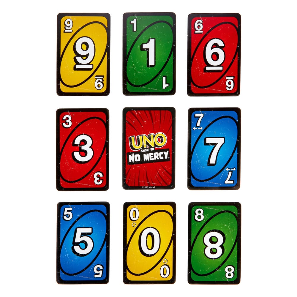 UNO Card Game No Mercy 0194735220809