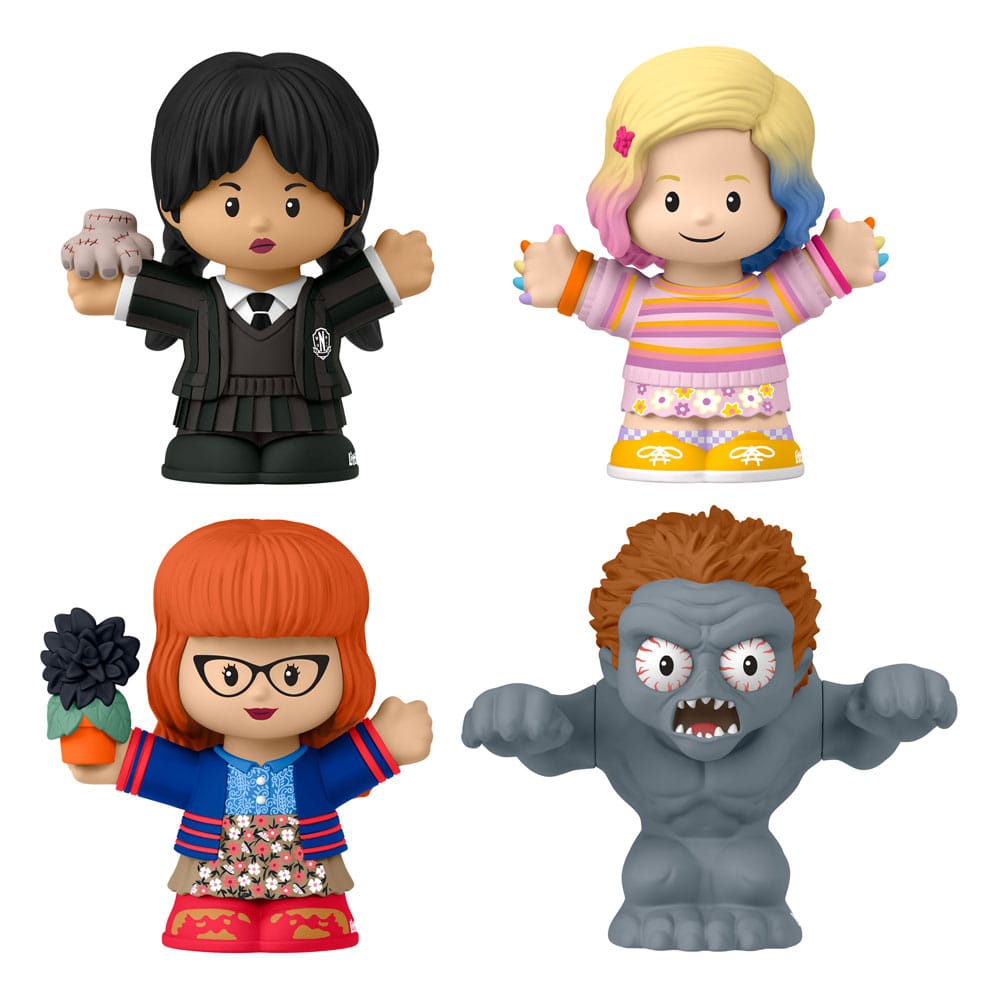 Wednesday Fisher-Price Little People Collector Mini Figures 4-Pack 6 cm 0194735222995