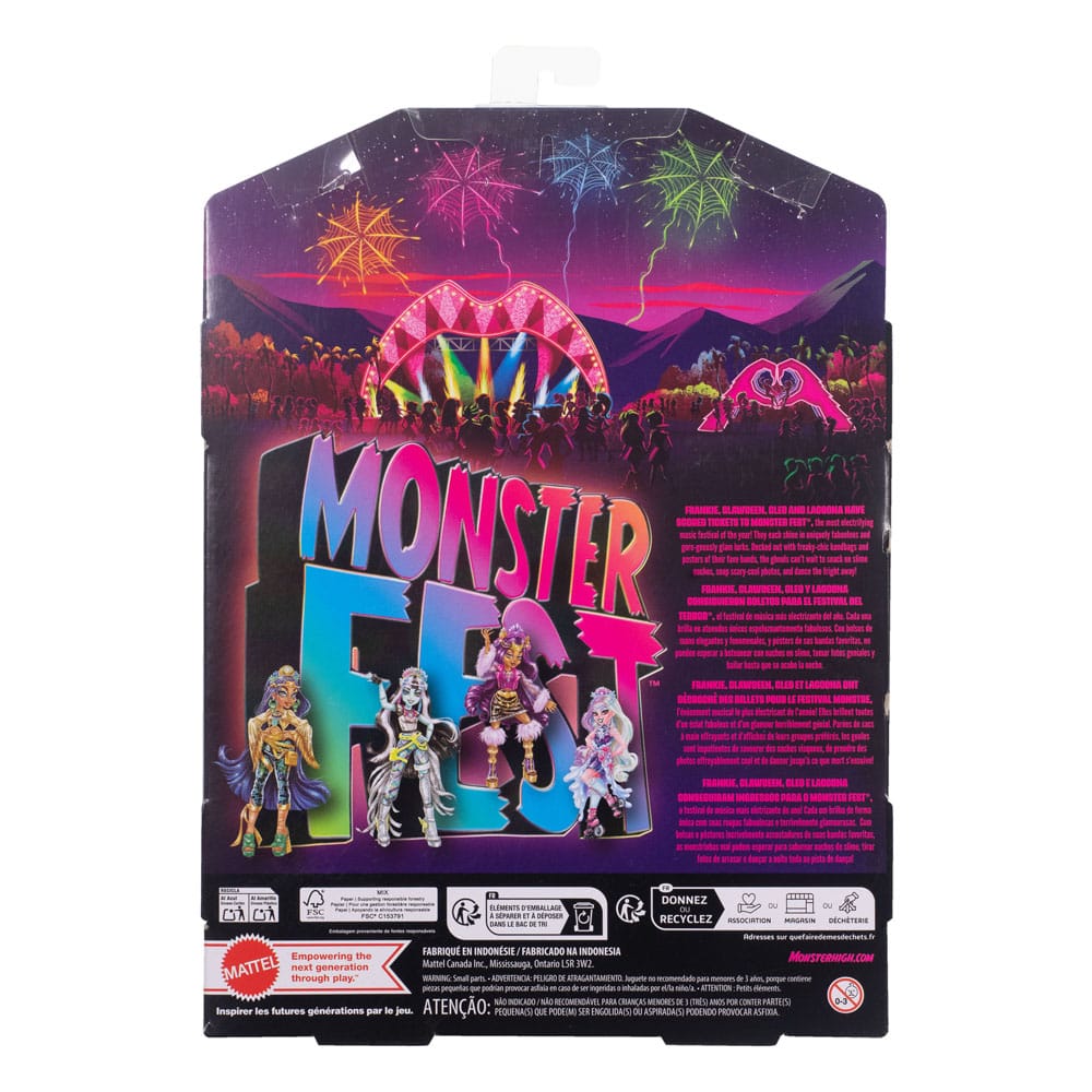 Monster High Doll Clawdeen Wolf Monster Fest 25 cm 0194735230686