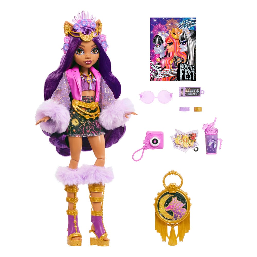 Monster High Doll Clawdeen Wolf Monster Fest 25 cm 0194735230686