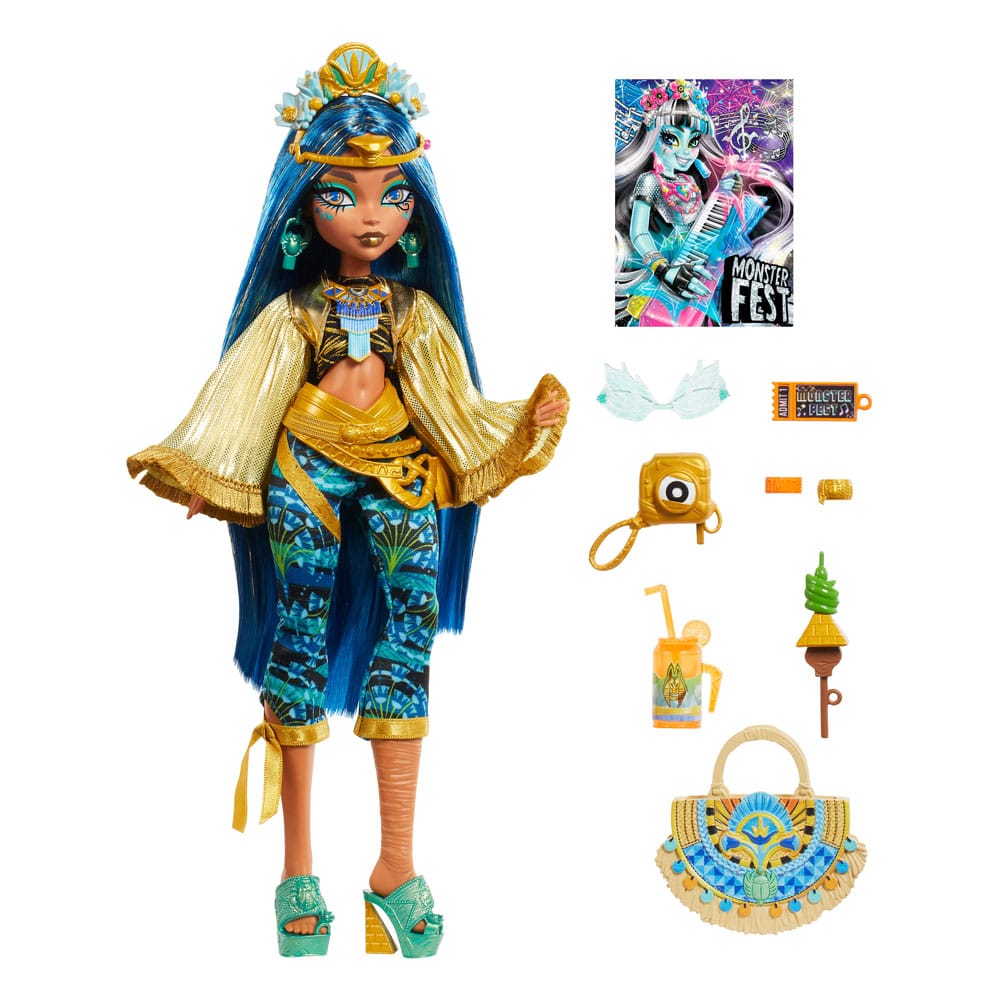 Monster High Doll Cleo de Nile Monster Fest 25 cm 0194735230372