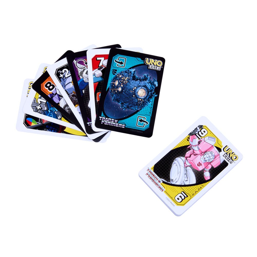 Transformers UNO Flip! Card Game 0194735231072