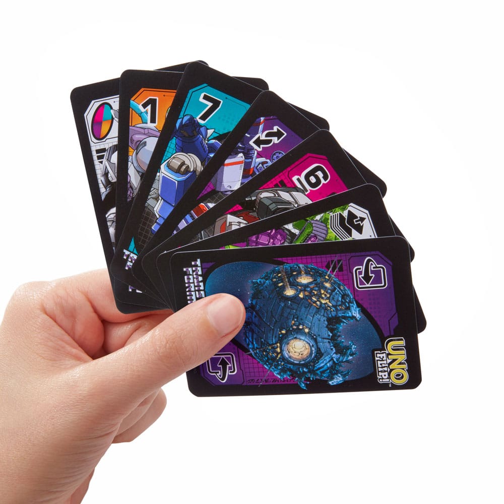 Transformers UNO Flip! Card Game 0194735231072