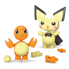 Pokémon MEGA Construction Set Poké Ball Collection: Charmander & Pichu 0194735235759