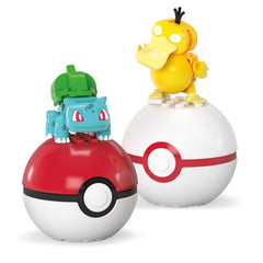 Pokémon MEGA Construction Set Poké Ball Collection: Bulbasaur & Psyduck 0194735235742