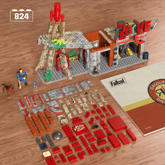 Fallout MEGA Construction Set Red Rocket Truck Stop 0194735237449