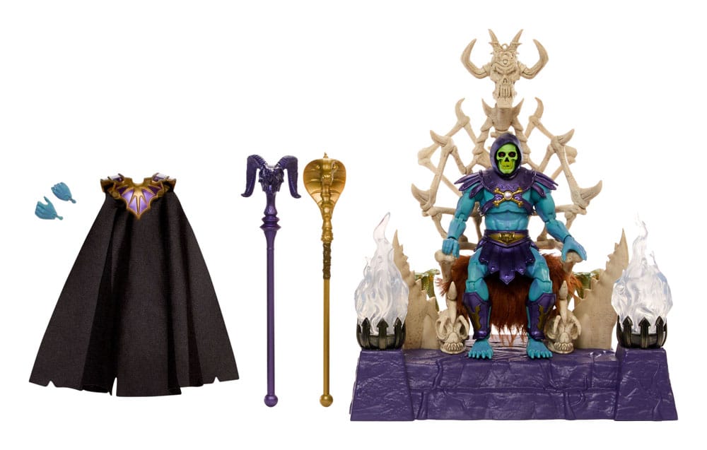 Masters of the Universe: New Eternia Masterverse Action Figure Skeletor & Throne 18 cm 0194735241071