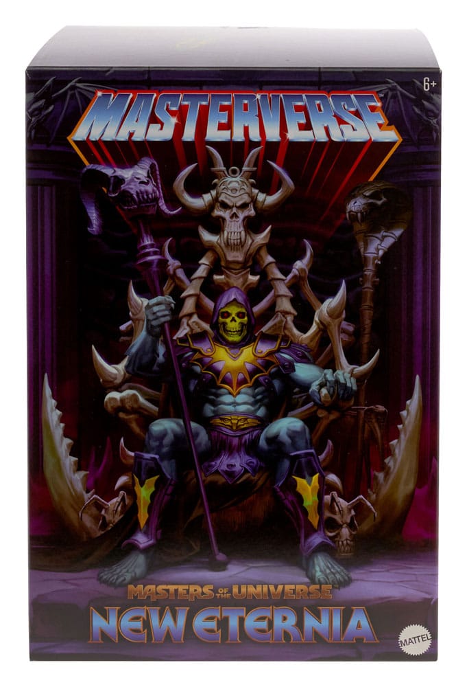 Masters of the Universe: New Eternia Masterverse Action Figure Skeletor & Throne 18 cm 0194735241071