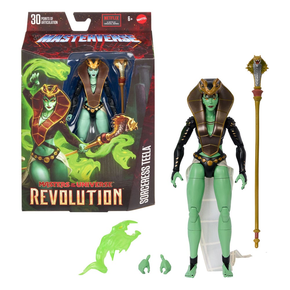 Masters of the Universe: Revolution Masterverse Action Figure Snake Sorceress Teela 18 cm 0194735243518