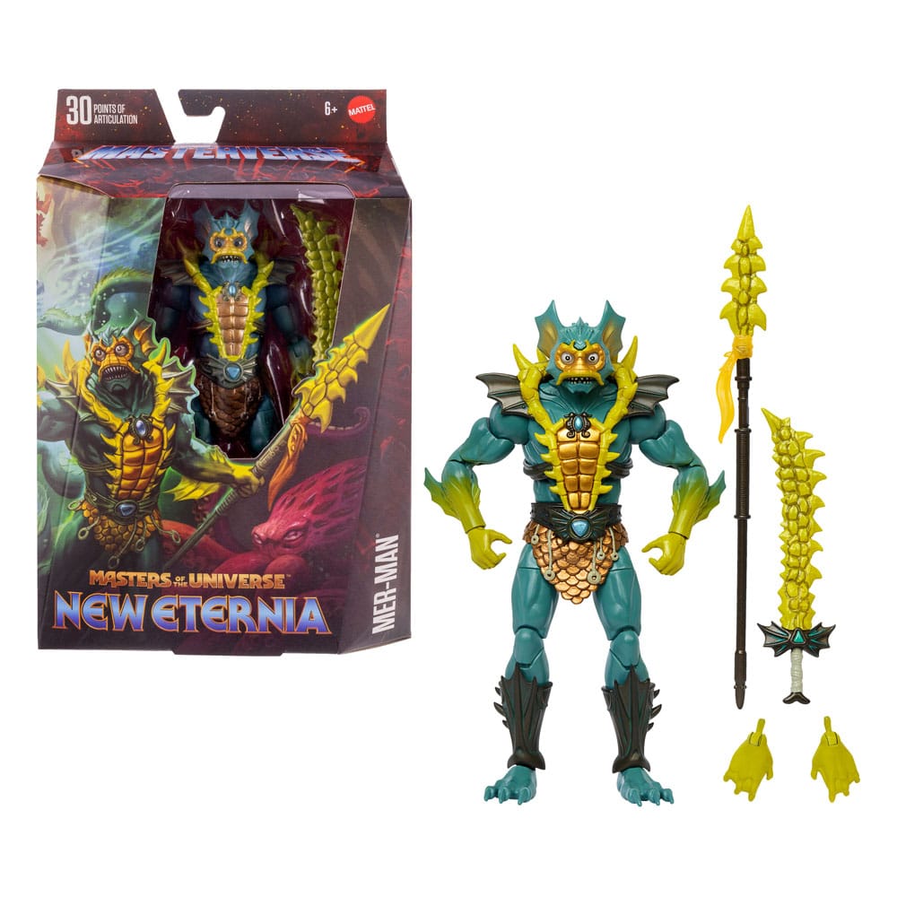 Masters of the Universe: New Eternia Masterverse Action Figure Mer-Man 18 cm 0194735243594