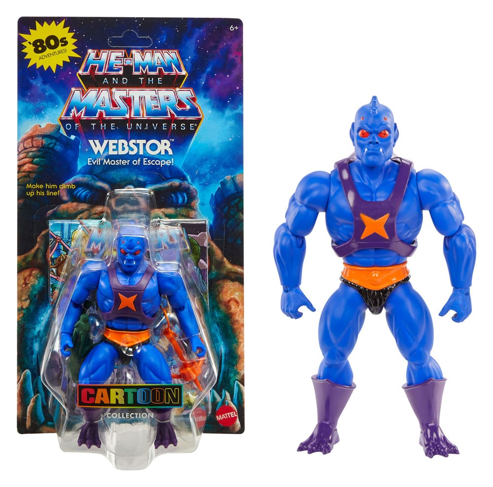 Masters of the Universe Origins Action Figure Cartoon Collection: Webstor 14 cm 0194735244263