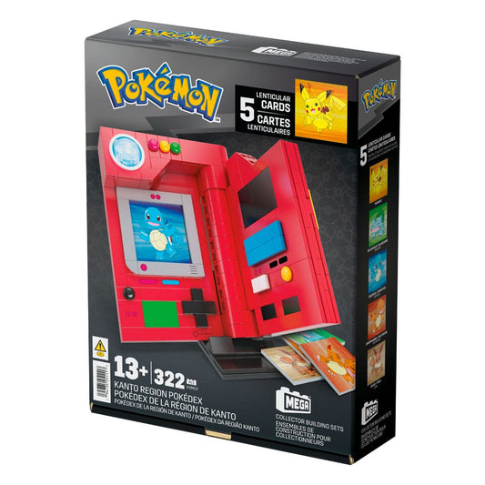 Pokémon MEGA Building Kit Kanto Region Pokédex 0194735251117