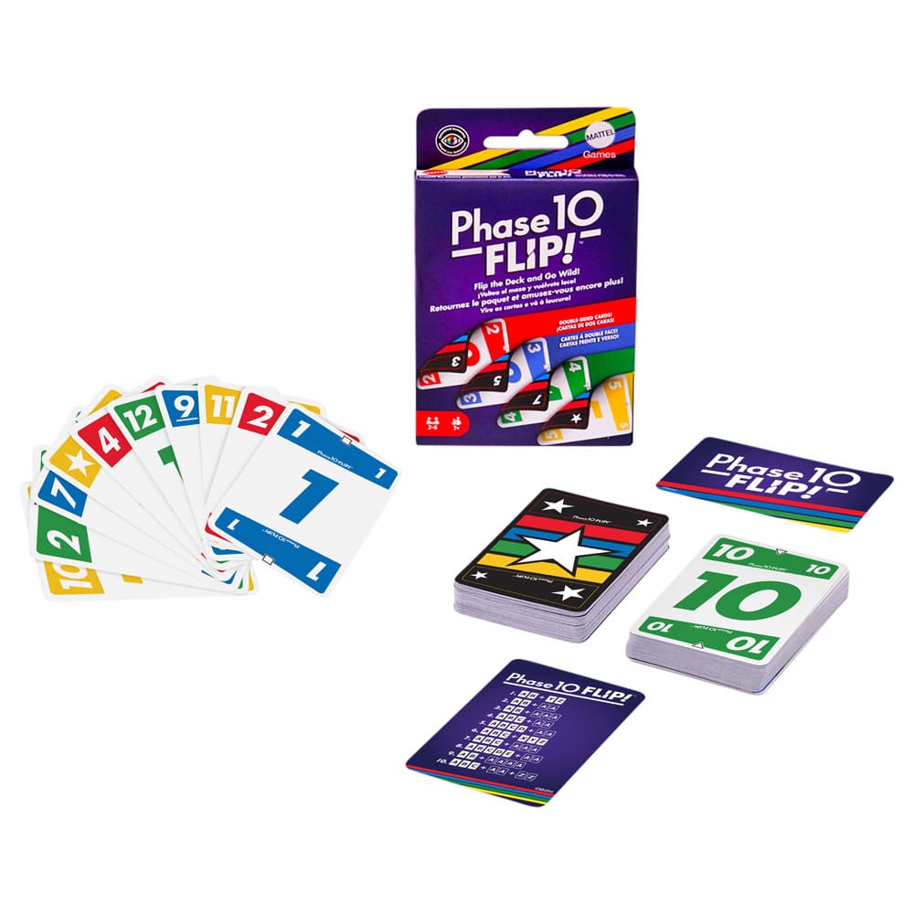 Phase 10 Flip! Card Game 0194735251872