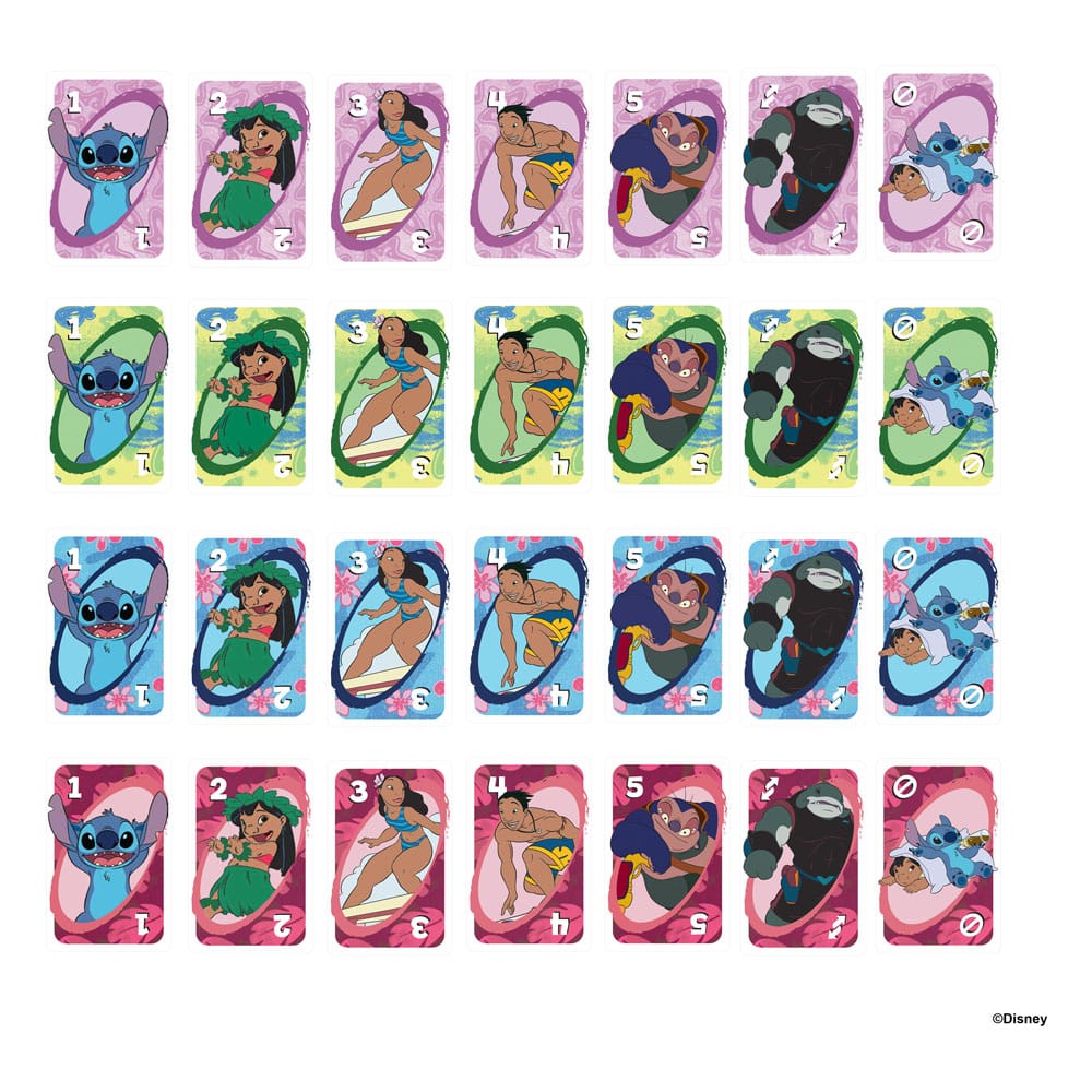 Lilo & Stitch Card Game UNO 0194735267859