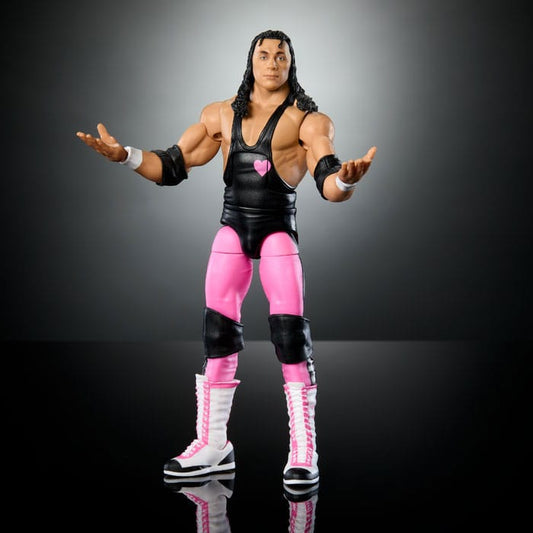 WWE WrestleMania Elite Collection Action Figure Bret "Hit Man" Hart 15 cm 0194735271696