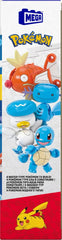 Pokémon MEGA Construction Set Water-Type Trainer Team Building Toy Kit 0194735275885