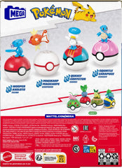 Pokémon MEGA Construction Set Water-Type Trainer Team Building Toy Kit 0194735275885