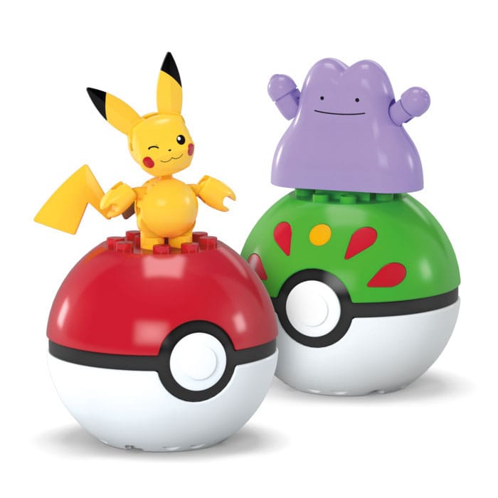 Pokémon MEGA Construction Set Poké Ball Collection: Pikachu & Ditto 0194735275908