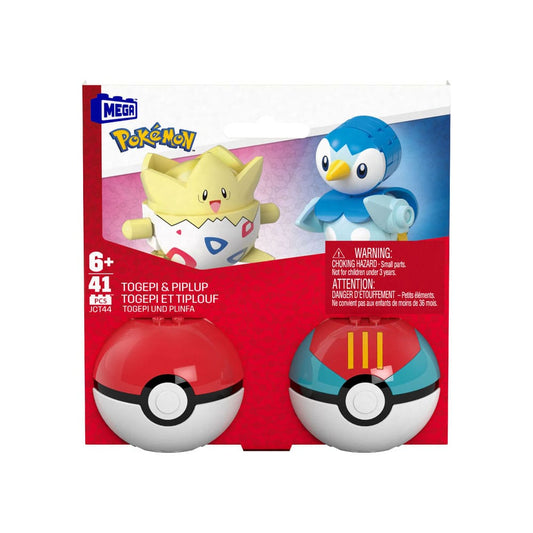 Pokémon MEGA Construction Set Poké Ball Collection: Piplup & Togepi 0194735275892