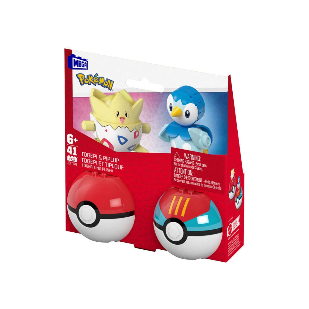 Pokémon MEGA Construction Set Poké Ball Collection: Piplup & Togepi 0194735275892