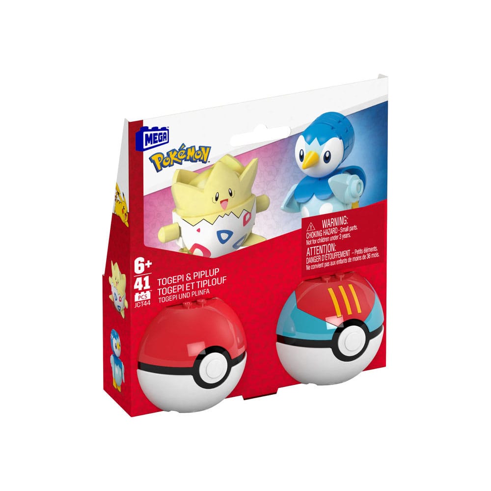 Pokémon MEGA Construction Set Poké Ball Collection: Piplup & Togepi 0194735275892