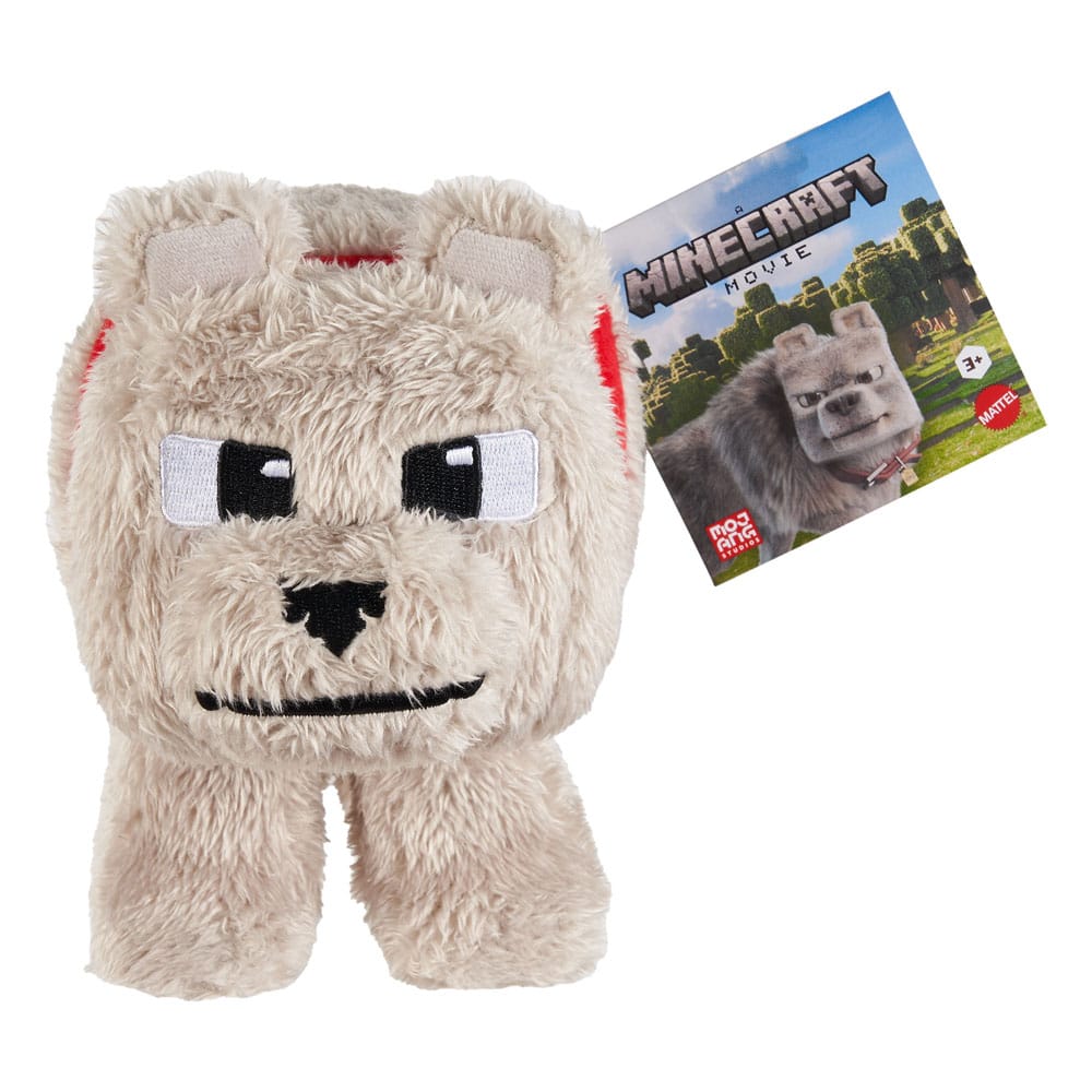 A Minecraft Movie Plush Figure Dennis the Wolf 20 cm 0194735303236